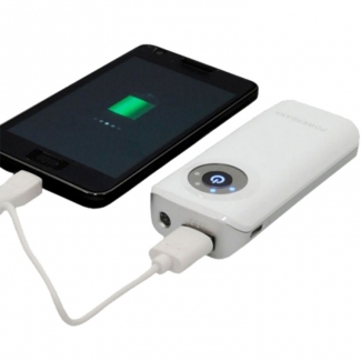 Carregador de Celular Portátil Com Lanterna