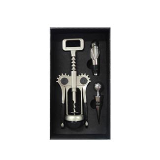 Kit para Vinho com Saca Rolha